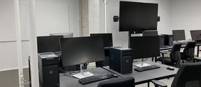 Windows workstations in the M101 classroom.