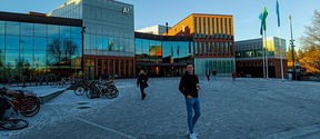 Stian Kroken at the Aalto University campus.
