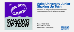 Making Waves - Aalto University Junior and Shaking Up Tech
