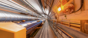 CERN photo from virtual tour of the LHC, belongs to https://home.cern/resources/360-image/