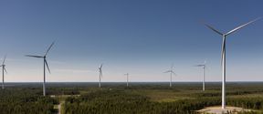 Piiparinmäki Wind Farm, Finland. Image: Kalle Kataila, Aalto University, 2022