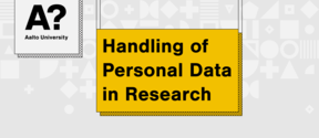 Title: Handling of Personal Data in Research.