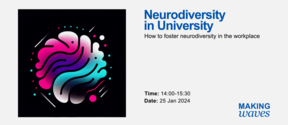Neurodiversity in University - Making Waves