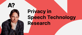 Privacy in Speech Technology Research