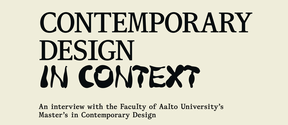 Header image of ”Contemporary Design In Context”