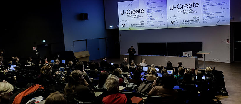 Aalto's U-Create Seminar on November 2019. photo: Alisa Javits