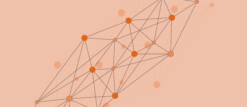 Complex networks, illustration Matti Ahlgren Aalto University