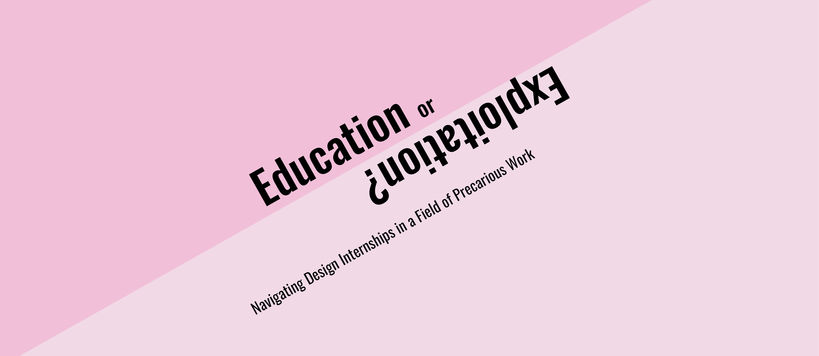 text: education or explotation? 