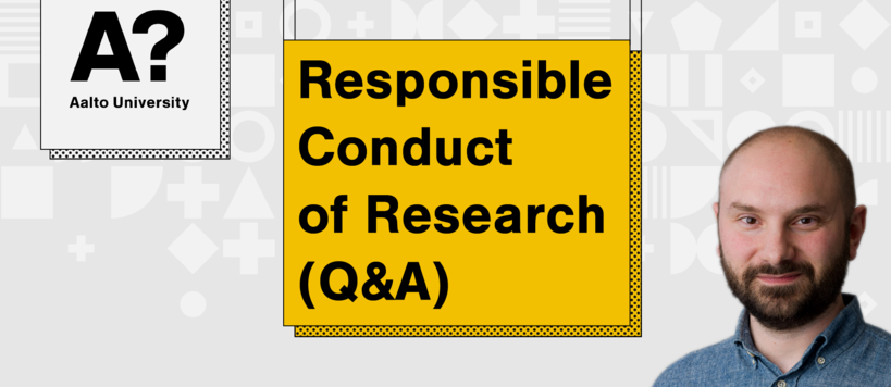Responsible conduct of research (Q&A)