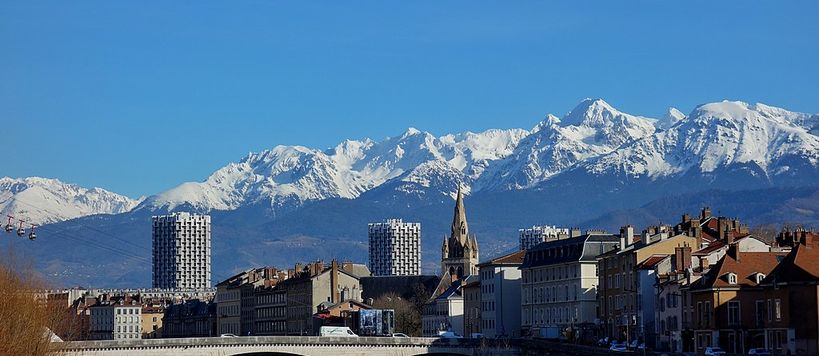 City of Grenoble where the Unite! Winter School takes place. 