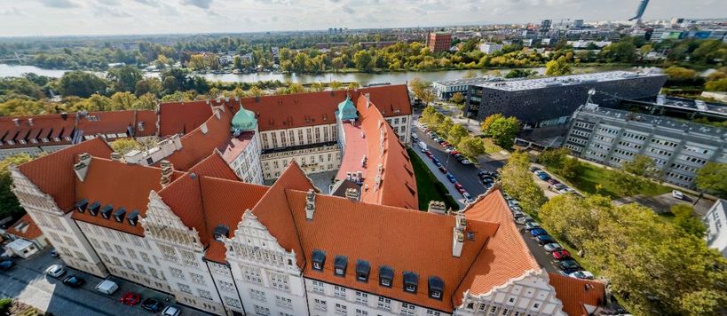 The campus of Wroclaw Tech in Poland 