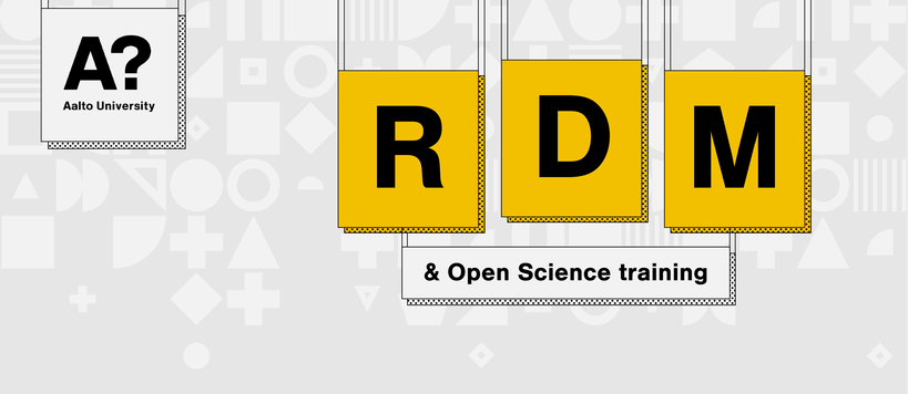 RDM & Open Science training