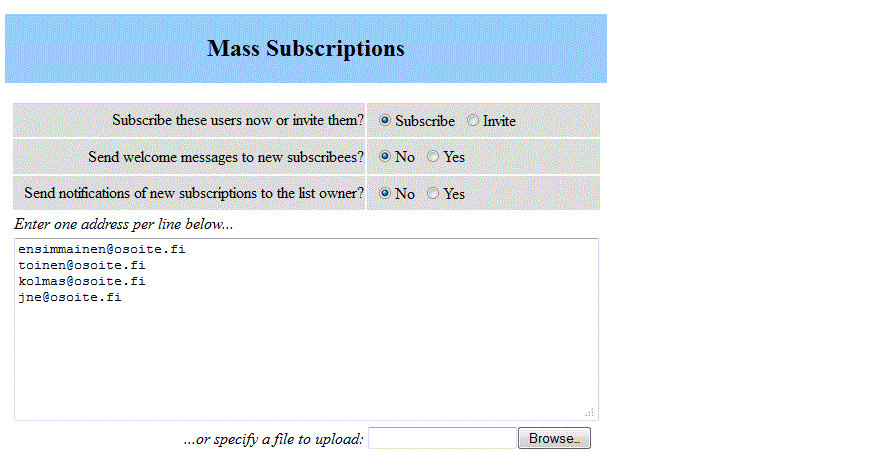Mailman-mass-subscription