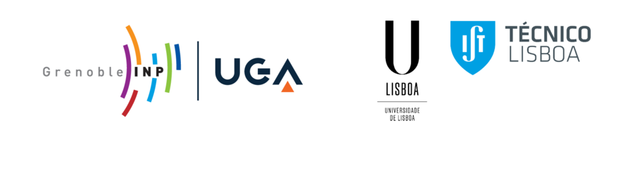 The logos of Grenoble INP and Técnico Lisboa