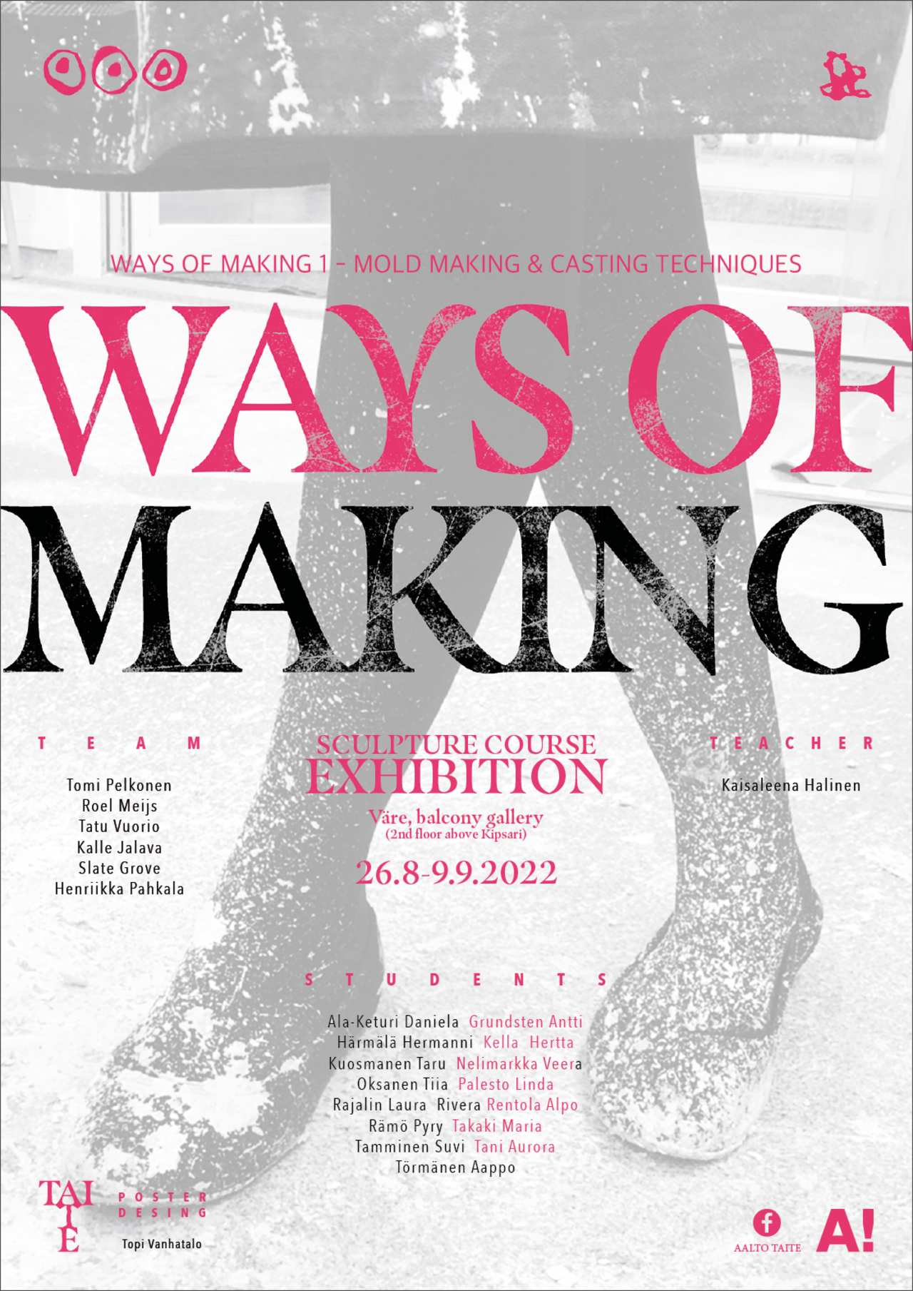 Ways of making -course exhibition
