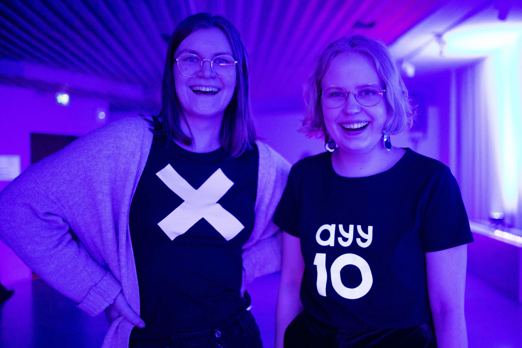 AYY:n väkeä Aalto10-juhlissa, kuva Kalle Kataila