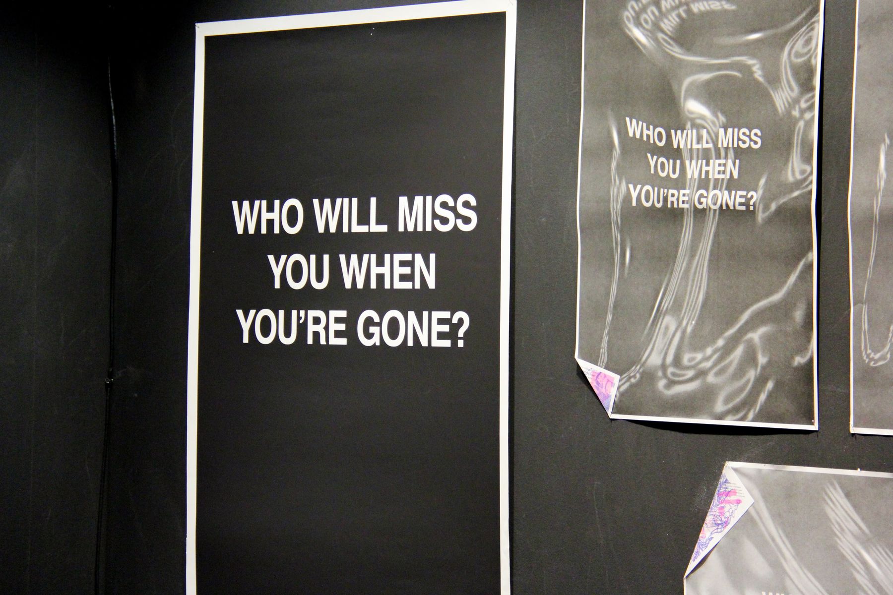 Who will miss you when you're gone?