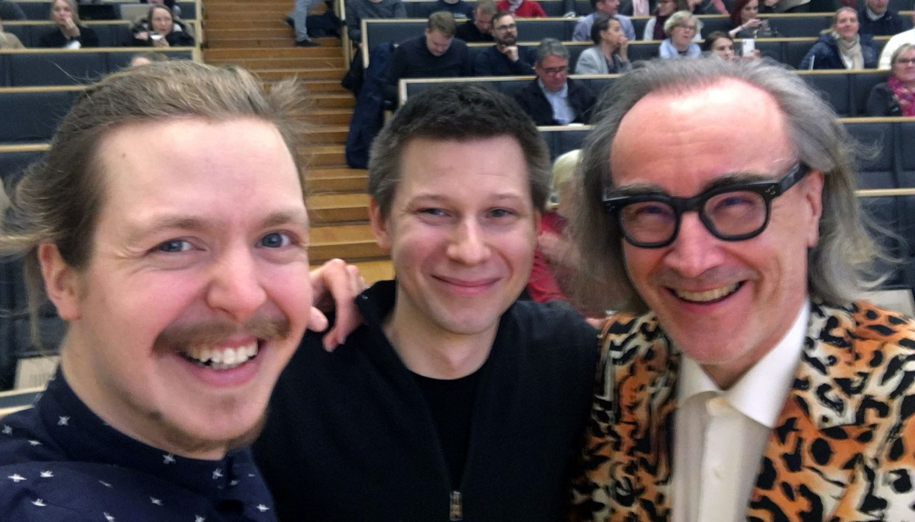 Vasemmalta: Eero Tiilikainen, Jaakko Korhonen ja Esa Saarinen.