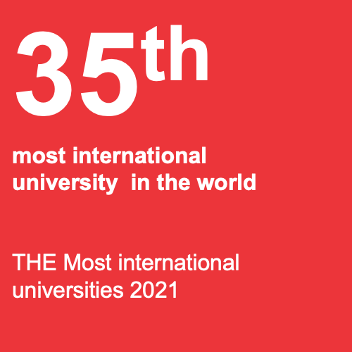 Aalto University is the 35th most international university as ranked by THE in 2021