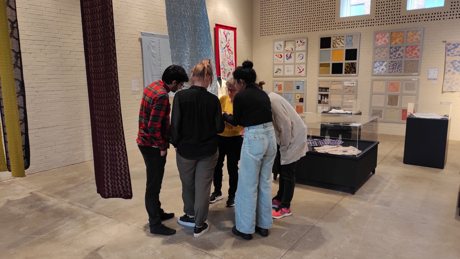 Visit to the Textile Museum of Herning. Photo by Aalto University, Giulnara Launonen