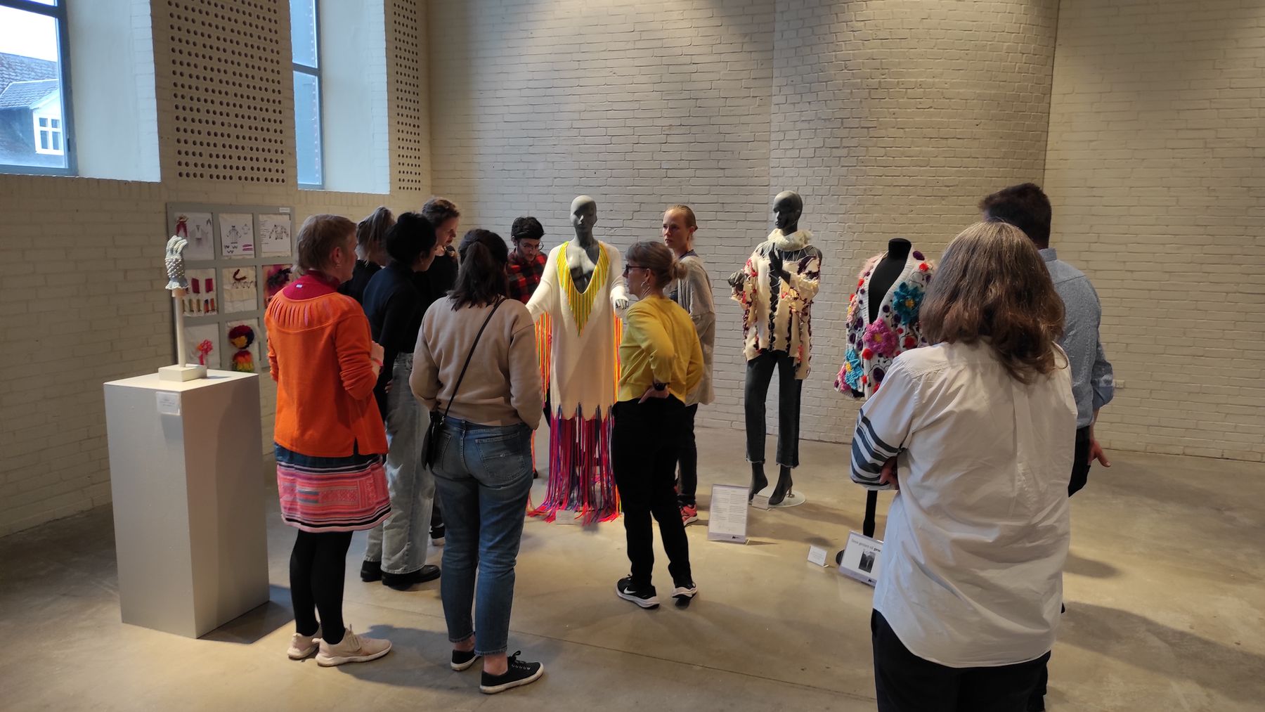 Visit to the Textile Museum of Herning. Photo by Aalto University, Giulnara Launonen