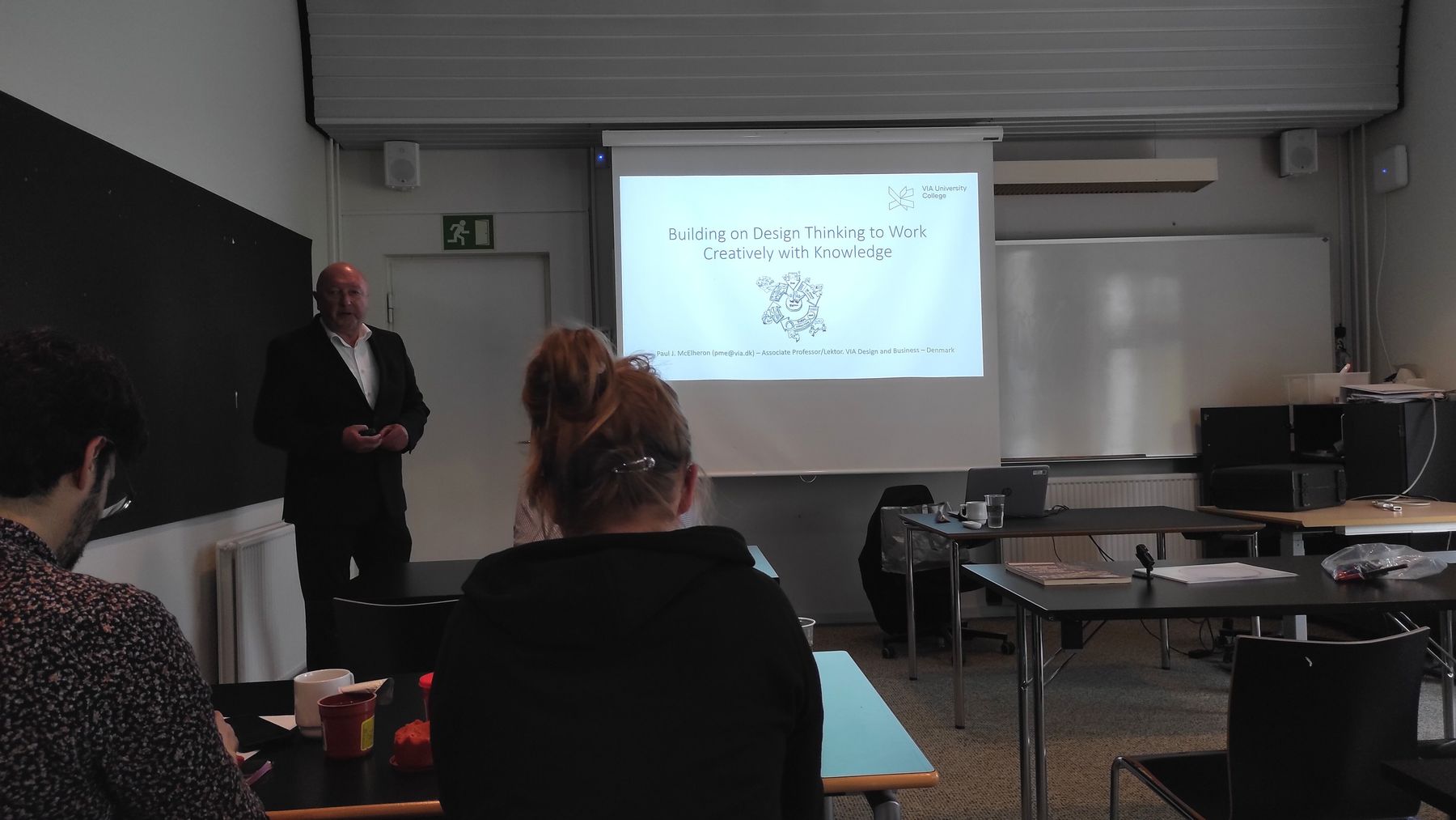 Public lecture. Photo by Aalto University, Giulnara Launonen