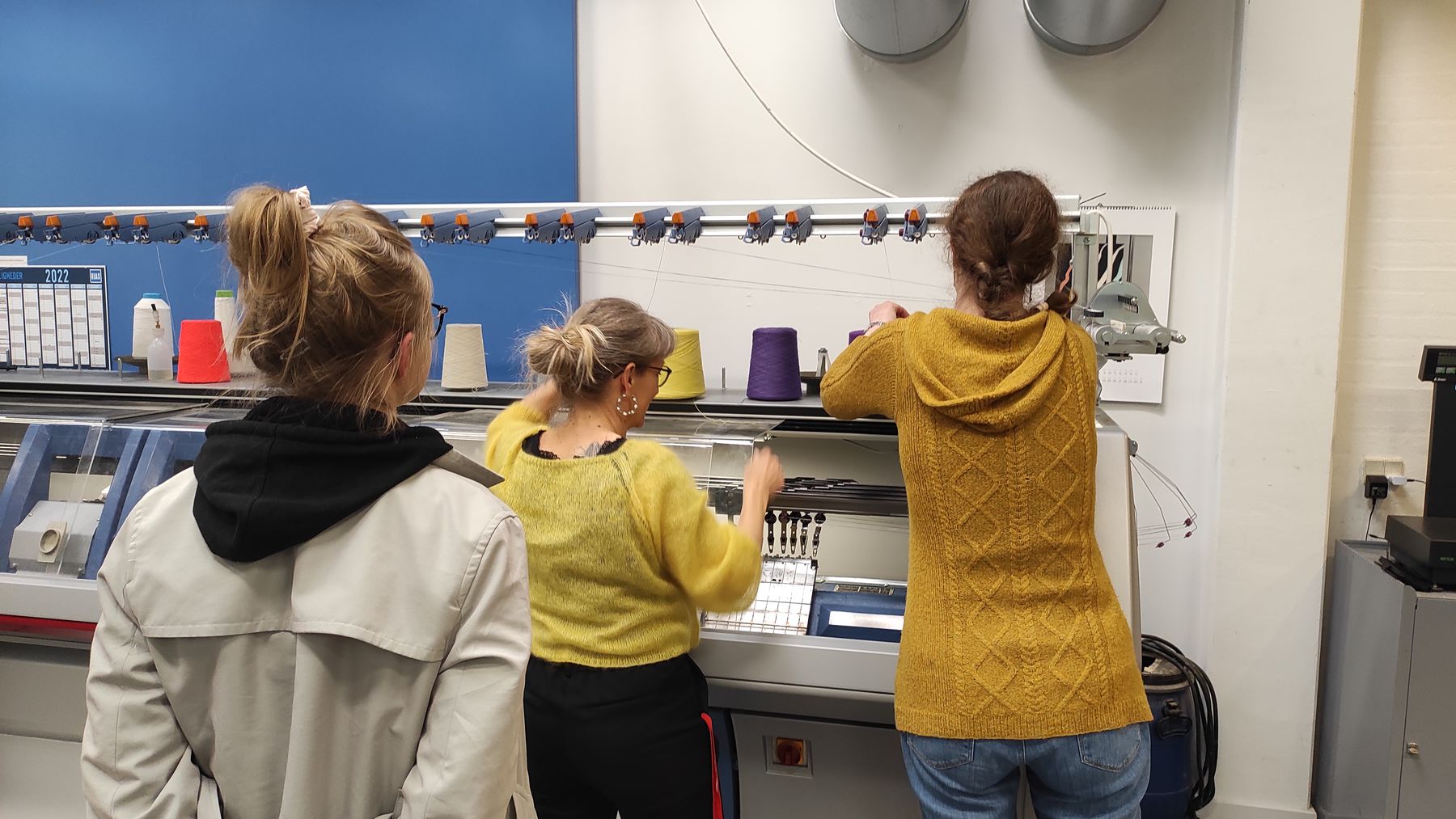 Workshop (textile prototyping, testlab). Photo by Aalto University, Giulnara Launonen