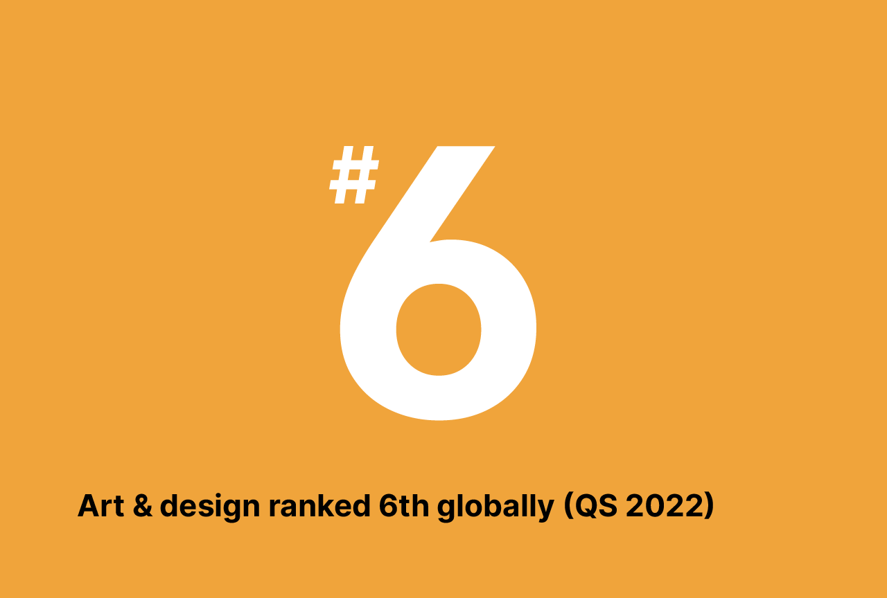 Art & design ranked 6th globally according to QS 2022