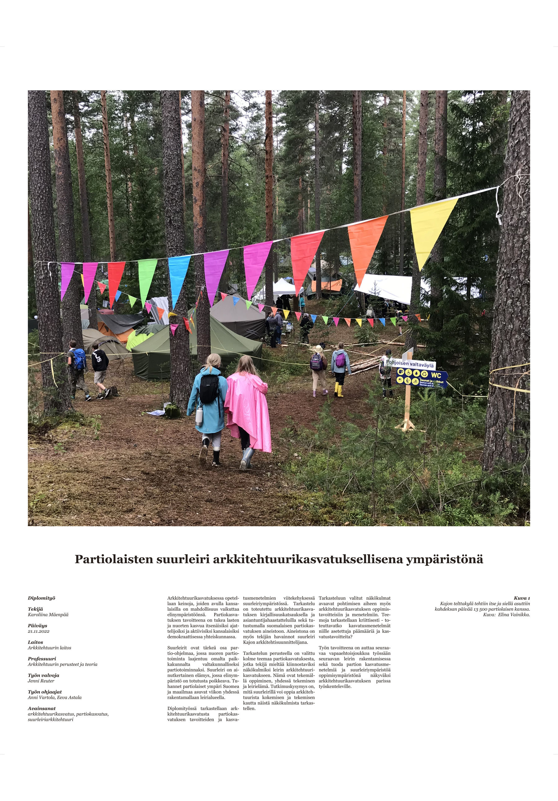 Maenpaa Karoliina_ Scouts' camp as an architectural educational environment