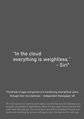 In the cloud, everything is weightless.