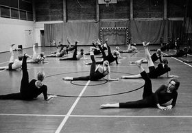 Gymnastics in Otahalli. After 1952. Photo: AYY Archive