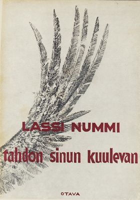 Kirjankansisuunnitelma, Yki Nummen arkisto
