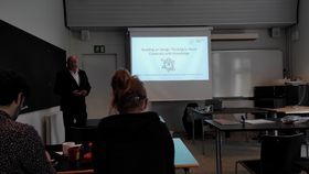 Public lecture. Photo by Aalto University, Giulnara Launonen