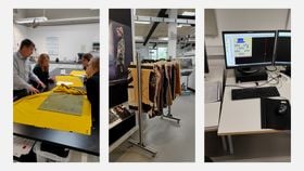 Workshop (textile prototyping, testlab). Photos by Aalto University, Giulnara Launonen