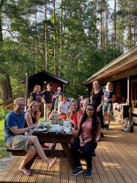 BMM research group in Nuuksio 2021
