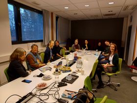 Beyond e-Textiles, visit of Nordic partners to Aalto, November 2021. Photo by Poul-Erik Jørgensen, VIA University College