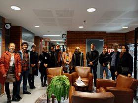 Beyond e-Textiles, visit of Nordic partners to Aalto, November 2021. Photo by Aalto University/