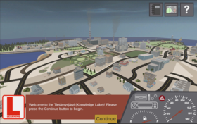 Cost driver, game screenshot. For more information please see Game prototypes by Online Hybrid Lab