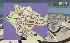 Cost driver, game screenshot MAP. For more information please see Game prototypes by Online Hybrid Lab