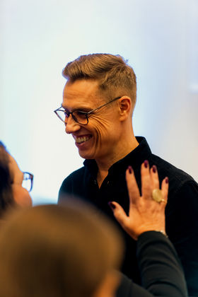 Alexander Stubb at the AI Revolution seminar at Aalto University on 9 November 2023