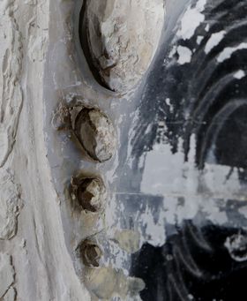 Detail image of the plaster mould