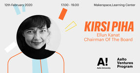 Banner for Thought Leader’s Talk by Kirsi Piha