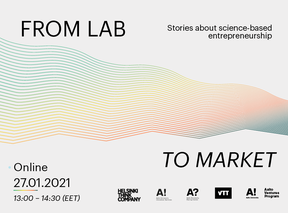 Illustrative banner for the From Lab to Market event 