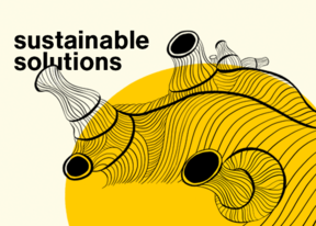 Solutions for sustainability illustration inspired by art piece called Hidaka Ohmu by Julia Lohmann, illustration by Anna Muchenikova