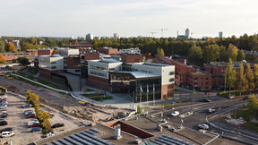 School of Business from a distance in September 2020