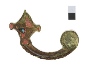 A penannular brooch with enamel decorations: a Roman-era find from Northern Savonia. Picture: Archaeological Collections, Finnish Heritage Agency.