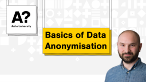 Basics of Data Anonymisation