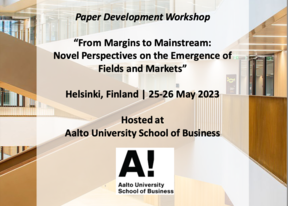 PDW Margins to mainstream hosted by Aalto University School of Business