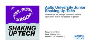 Making Waves - Aalto University Junior and Shaking Up Tech