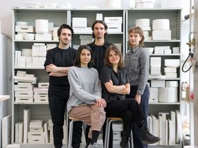 Lennart Engels, Karolin Kull, Ágnes László, Julia Postrzech and Valenti Soler won the Habitare Design competition 2023. 
